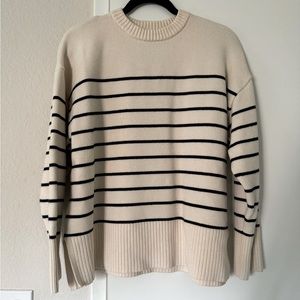Zara Striped Knit Sweater